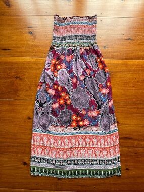 Angie Strapless Maxi Dress